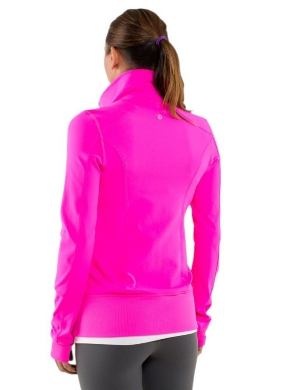 Lululemon Contempo Jacket In Raspberry Glo Light - Picture 2 of 10
